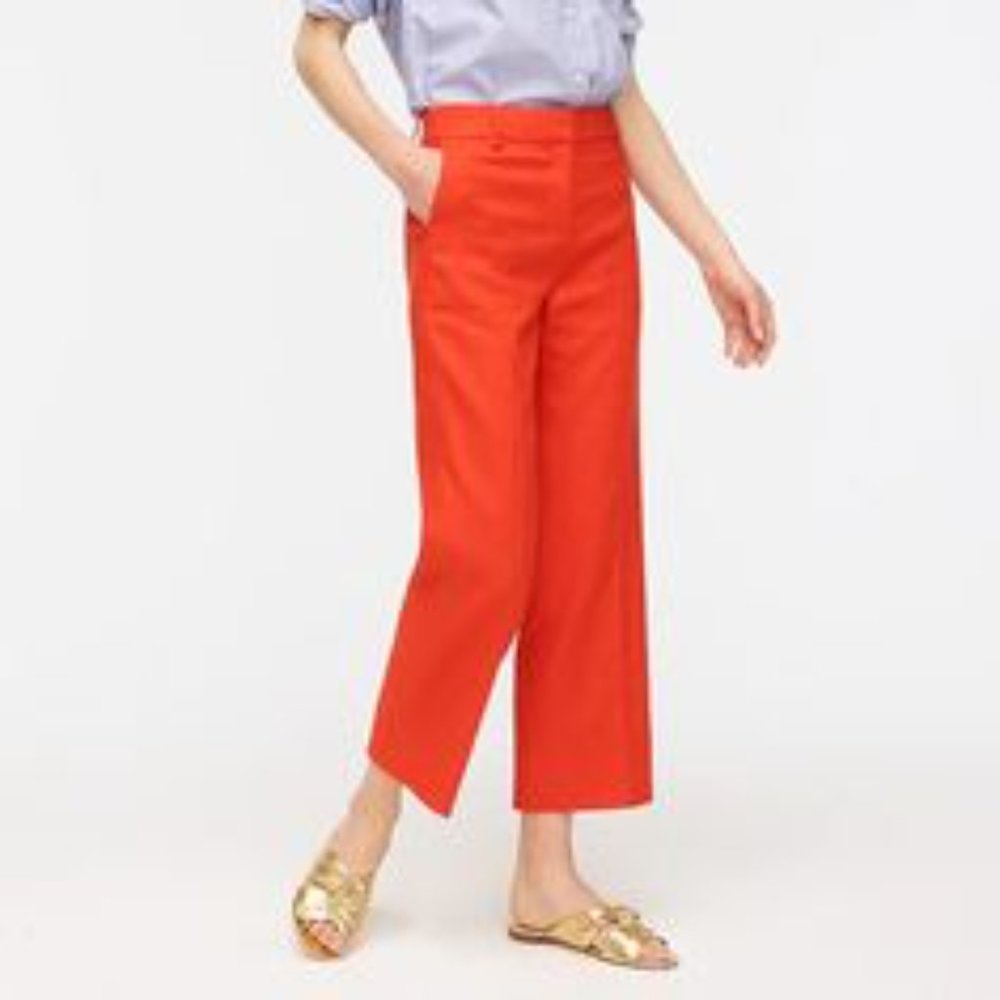J. Crew Peyton Pant in Stretch Linen